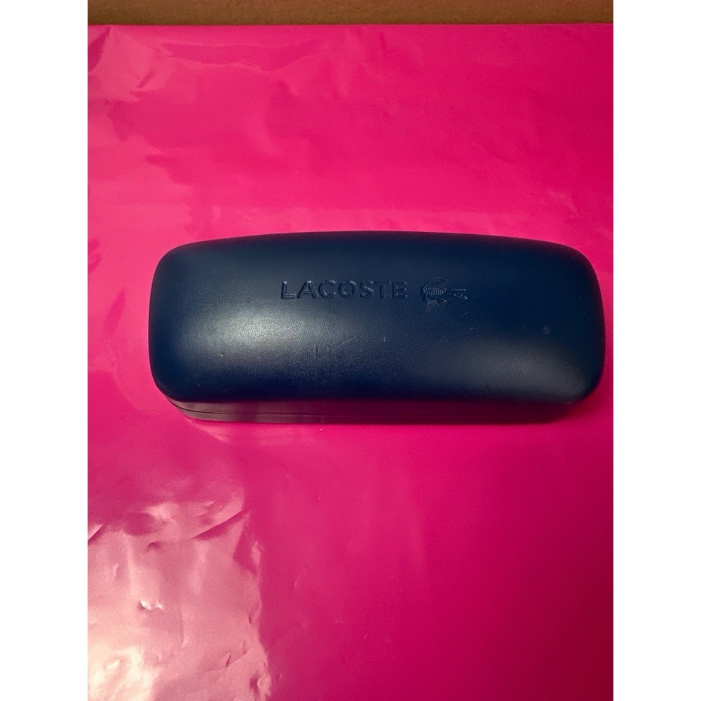 Lacoste L2217 001 Black Rectangular Eyeglasses Frames with Case 52-17-140